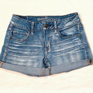American Eagle Super Super Stretch Midi-Rise